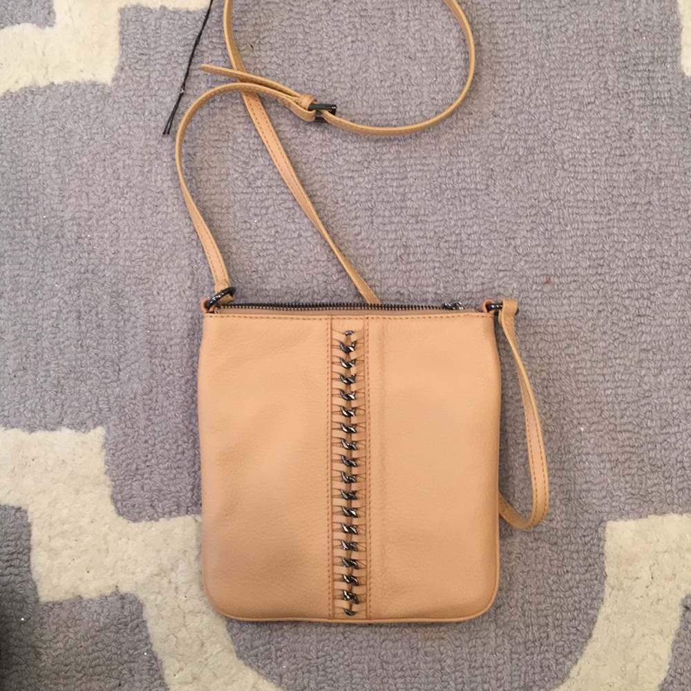 Tan Claudia Ciuti cross body bad NWOT